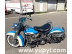 1959 Harley-Davidson FL Duo-Glide 1200 in Blue-Birch White Paint