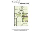 3 Bedroom 2 Bathroom Creekside Apartments