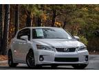 2012 Lexus CT 200h FWD 4dr Hybrid F Sport