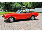 1968 Ford Mustang Convertible J Code 302 Engine