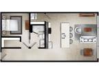 Denham Lofts - Industrial One Bedroom Loft-A1HC, A1