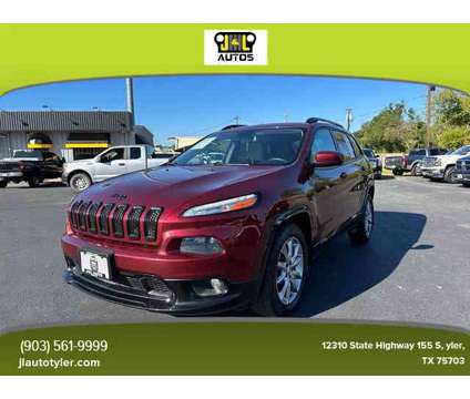 2018 Jeep Cherokee for sale is a Red 2018 Jeep Cherokee Car for Sale in Tyler TX