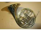 Vintage 1950 Holton Elkhorn Model 76 Double French Horn !NoReserve! w/Yamaha Mpc