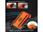Waterproof 2 Layer Fishing Tackle Box Lure Compartments Hook Storage Case Hook
