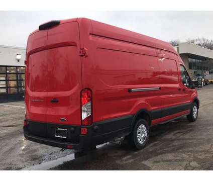 2024 Ford Transit Cargo Van is a Red 2024 Ford Transit Van in Glenview IL