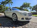 Repairable Cars 2012 Bentley Continental for Sale