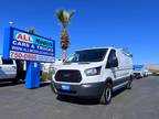 2018 Ford Transit Van T-350 Low Roof Extended with Shelves & Ladder Rack