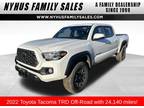 2022 Toyota Tacoma White, 24K miles