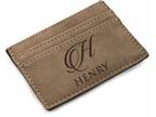 Personalized Money Clip Wallet, Personalized Mens Gift, Engraved Wallet, For Him