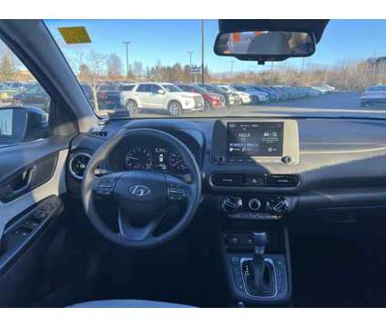 2023 Hyundai Kona SEL is a Black 2023 Hyundai Kona SEL SUV in Bangor ME