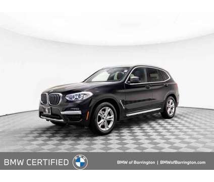 2021 BMW X3 xDrive30i is a Black 2021 BMW X3 xDrive30i SUV in Barrington IL