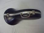 Quality Vintage C. G. Conn Ltd. USA Silver Double French Horn + Case