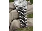 Rolex 14010 Air King Silver Stick Jubilee w/ PAPERS
