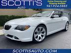 2005 BMW 6 Series 645Ci CONVERTIBLE~ ONLY 69K MILES~ FULL POWER TOP~ EXCELLENT