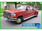 1992 Ford F-350 7.3L DIESEL DUALLY CREW CAB PICKUP TRUCK - SQUARE BODY - MANUAL
