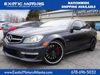 2012 Mercedes-Benz C-Class 2dr Coupe C 63 AMG RWD