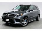 2017 Mercedes-Benz GLE-Class 4MATIC SUV Sport/Intelligent/Premium Pkg!