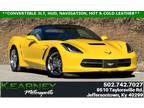 2015 Chevrolet Corvette Stingray Yellow, 41K miles
