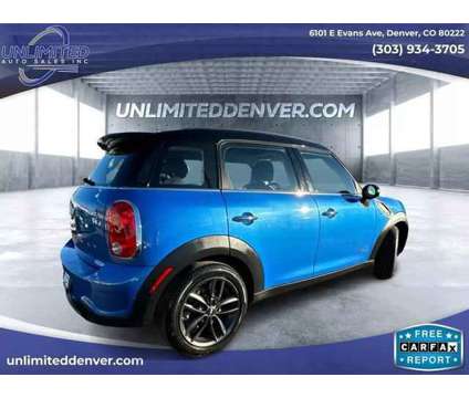 2014 MINI Countryman for sale is a Blue 2014 Mini Countryman Car for Sale in Denver CO