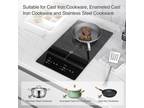 Induction Cooktop Built-in 2 Burner Electric Cooktop Induction Cooker Touch 110V