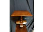 X-BASE! 20" Square Cocktail Table PENNSYLVANIA HOUSE Maple Pedestal COLONIAL