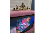 2007 Disney Princess 13” Television TV/DVD Player Set P1310ATV Complete &