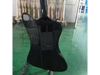 Black Firebird Electric Guitar Solid Body Black Fretboard FR Bridge One Pickups