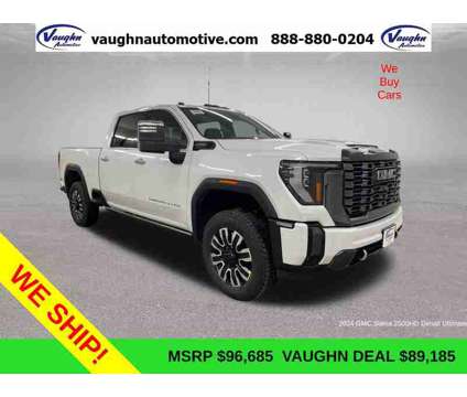 2024 GMC Sierra 2500HD Denali Ultimate is a White 2024 GMC Sierra 2500 Denali Truck in Ottumwa IA