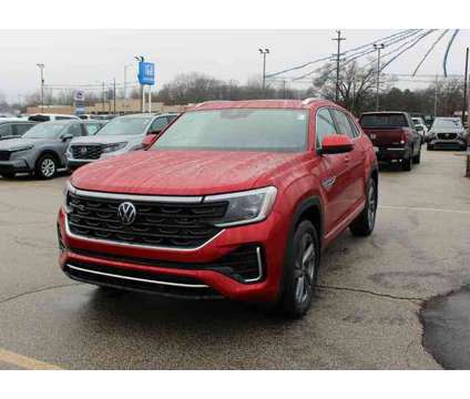 2024 Volkswagen Atlas Cross Sport 2.0T SEL R-Line is a Red 2024 Volkswagen Atlas 2.0T SEL SUV in Bay City MI