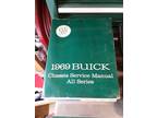 Original 1969 Buick Chassis Service Manual.