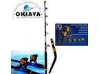 Slightly Used Okiaya Venom Pro Bent Butt Fishing Rod 80-130 Pac Bay Guides