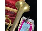 1950-55 King Trumpet & Orig. Case H. N. White Co. Cleveland Brass Horn Working