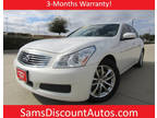 2009 Infiniti G 37 4dr Sdn Luxury RWD ONE OWNER! LOW MILEAGE! EXTRA CLEAN!!!