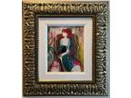 Linda Le Kinff "Carmen", Acrylic on canvas, signed 34/150