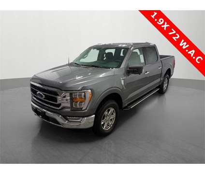 2023 Ford F-150 XLT is a Grey 2023 Ford F-150 XLT Truck in Roanoke IL