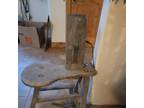 Antique saddlemakers bench / stand