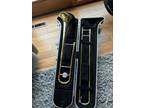 Yamaha YSL 200AD Advantage Gold Tenor Trombone with Mouthpiece and Case