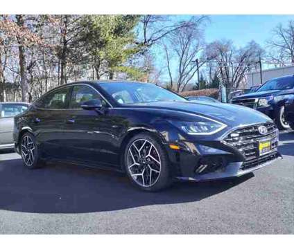 2021 Hyundai Sonata N Line is a Black 2021 Hyundai Sonata Car for Sale in Mahwah NJ