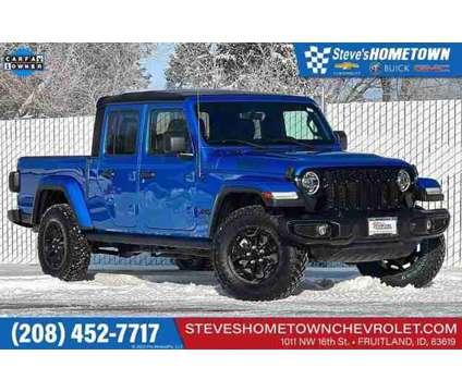 2021 Jeep Gladiator Willys is a Blue 2021 Truck in Fruitland ID