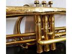 Vintage H.N. White King Master Model Silver Trumpet Coronet Cleveland Ohio