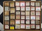 Vintage QRS, Kimball, Universal, DeLuxe Player Piano Word Roll Lot of 41