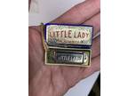 Vintage M. Hohner "Little Lady" MINIATURE GERMAN Harmonica & BOX Made in Germany