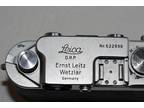 Leica IIIf Red Dial Rangefinder Camera Body Only Reburbished, Clad & More!