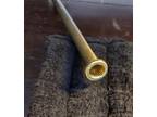 Kanstul, brass press fit, bass trombone leadpipe, .562 bore "legit" model
