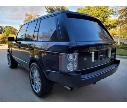 2007 Land Rover Range Rover for sale is a Black 2007 Land Rover Range Rover Car for Sale in Houston TX