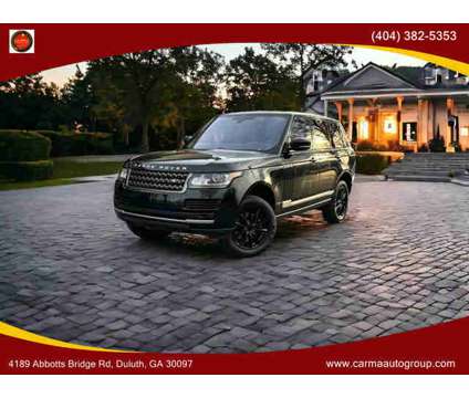 2016 Land Rover Range Rover for sale is a Black 2016 Land Rover Range Rover Car for Sale in Duluth GA