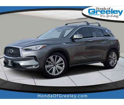 2021 Infiniti Qx50 Sensory is a Grey 2021 Infiniti QX50 Car for Sale in Greeley CO