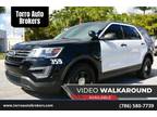 2016 Ford Explorer Police Interceptor Utility AWD 4dr SUV