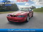 1995 Ford MUSTANG GT CONVERTIBLE LEATHER LOW MILES FREE SHIPPING IN FLORIDA