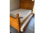 Full bed with pull out twin trundle